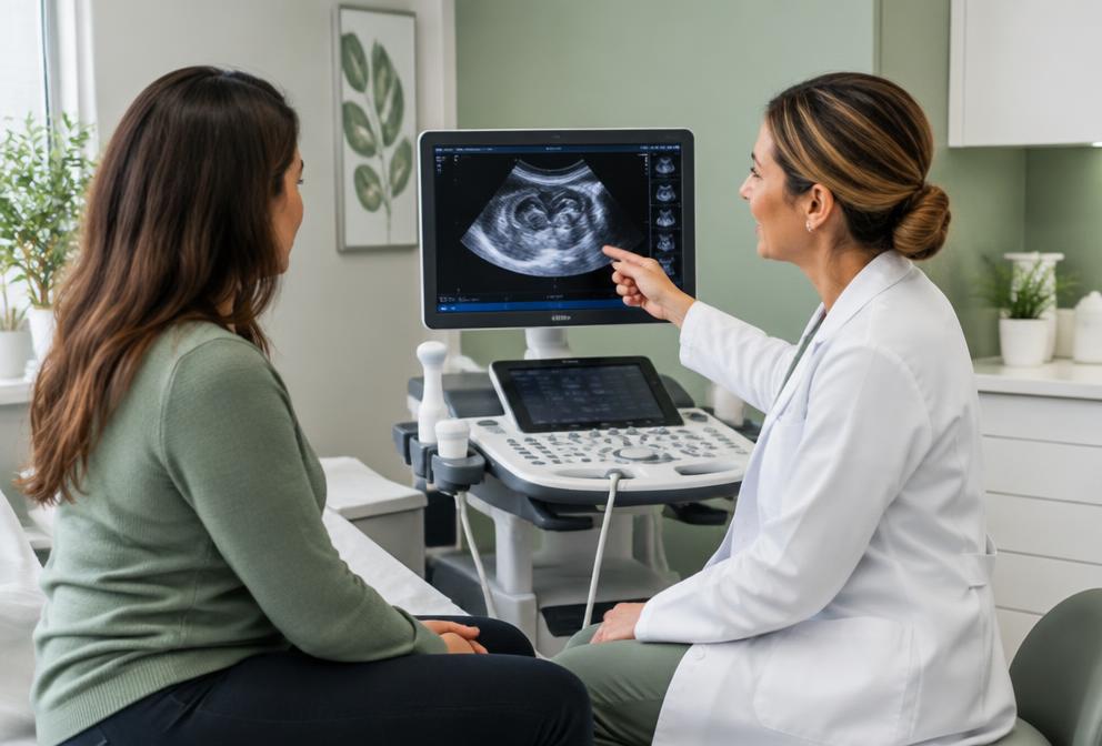 Ecografía transvaginal en Clínica Hepler Bone
